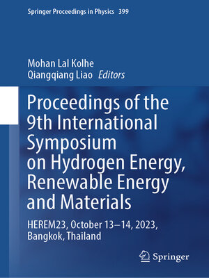 cover image of Proceedings of the 9th International Symposium on Hydrogen Energy, Renewable Energy and Materials
